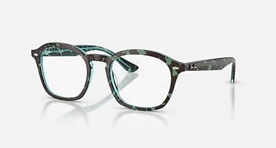 RB5451 OPTICS メガネ ハバナ と クリア (50-20) - RB5451F