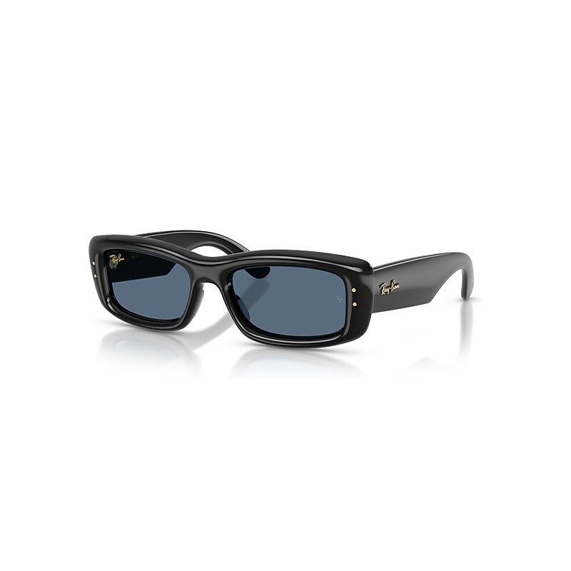 Ray-Ban Sunglasses  Kiliane Puffer - Black Frame Blue Lenses 55-19, RB4944