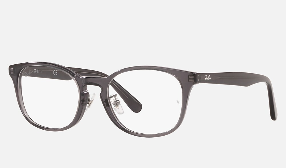 レイバン公式ストア】 Ray-Ban® RB5386 OPTICS メガネ | ダーク透明