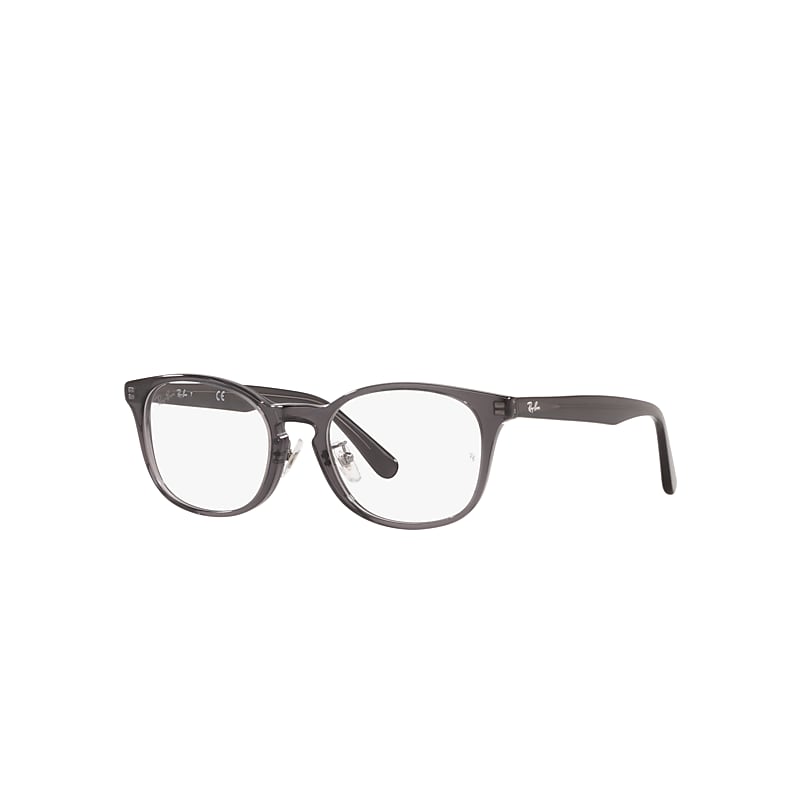 Ray-Ban Eyeglasses Unisex Rb5386 Optics - Grey Frame Clear Lenses Polarized 51-19