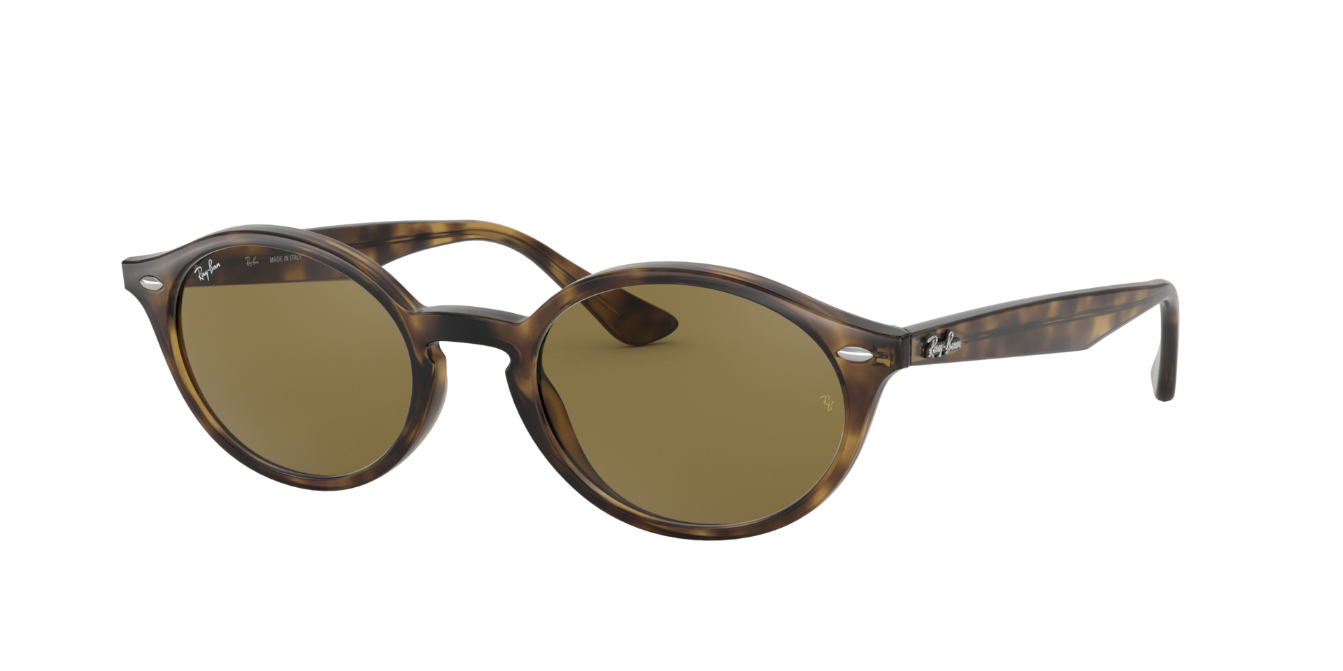 Ray-Ban Light Havana and Dark Brown Sunglasses (ORB4315) Ray-Ban Wayfarer Ease Sunglasses - Polished Light Havana - G  main image 3