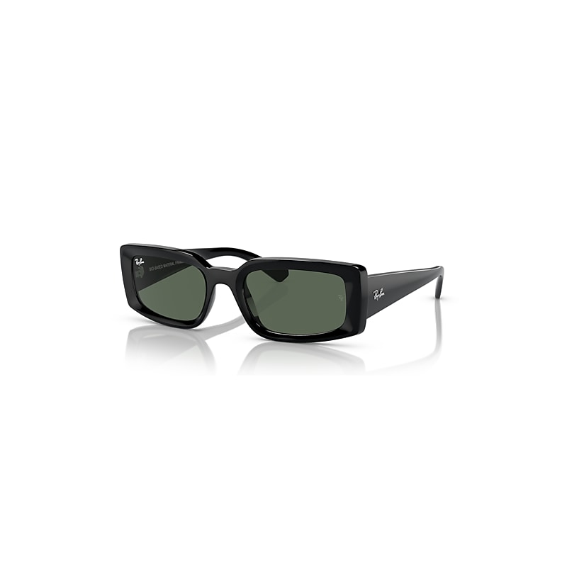 Ray-Ban Sunglasses  Kiliane Bio-Based - Black Frame Green Lenses 54-21, RB4395