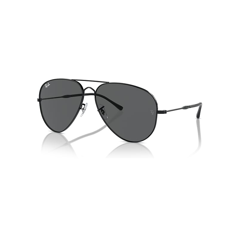 Ray Ban Old Aviator Dark Grey Pilot Unisex Sunglasses RB3825 002/B1 62