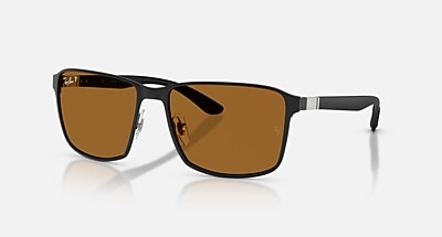 RB3721 POLARIZED + LENSES ポラライズド（偏光） サングラス ブラック