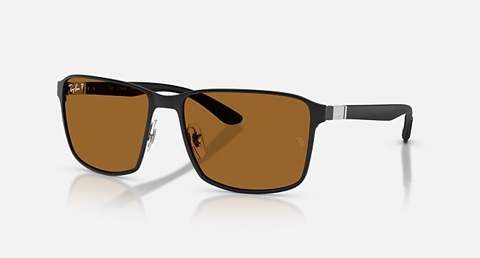 RB3721 POLARIZED + LENSES ポラライズド（偏光） サングラス ブラック