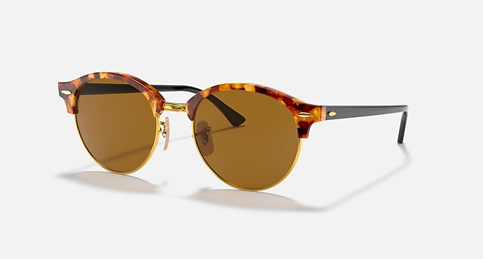 CLUBROUND CLASSIC Sunglasses in Brown Havana and B-15 Brown (51-19