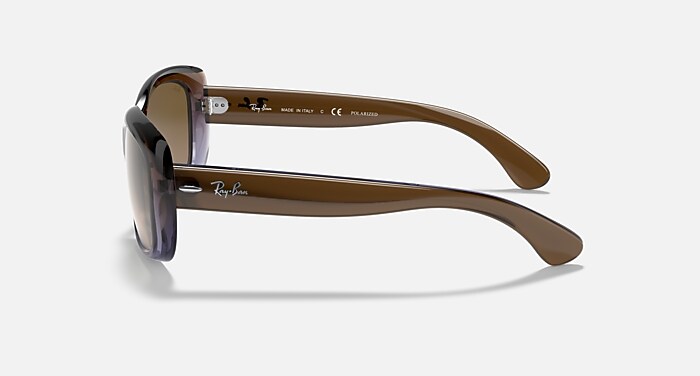 JACKIE OHH Sunglasses in Brown and Brown Gradient - RB4101 | Ray
