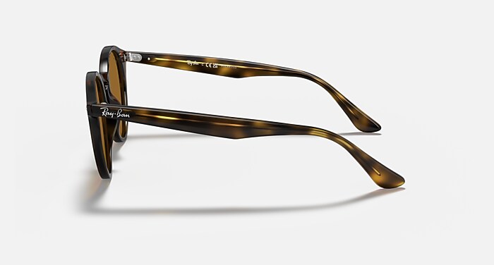 RB2180 Polarized Sunglasses in Light Havana and Brown Polarized