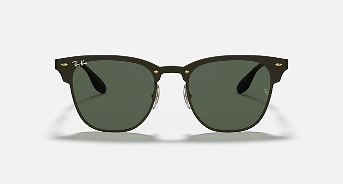 BLAZE CLUBMASTER Sunglasses in Gold and Dark Green - RB3576N | Ray