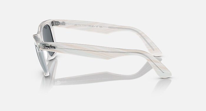 ORIGINAL WAYFARER CHANGE Sunglasses in Photo Striped Light Blue