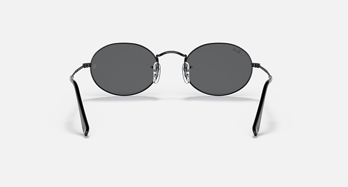 レイバン公式ストア】 Ray-Ban® OVAL METAL サングラス | ブラック X 