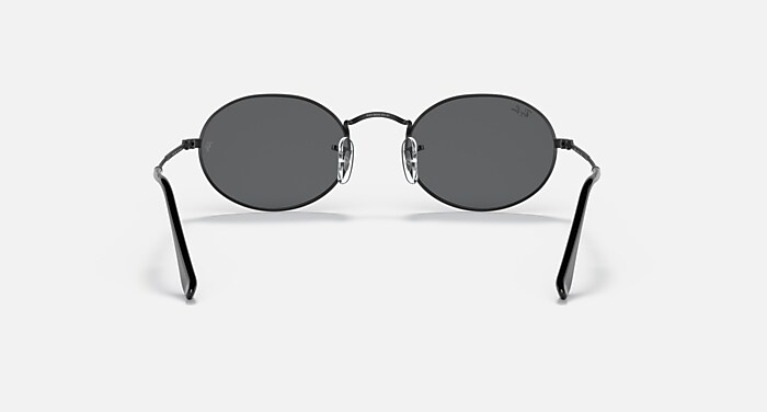 OVAL METAL Sunglasses in Black and Dark Grey - RB3547 | Ray-Ban® US
