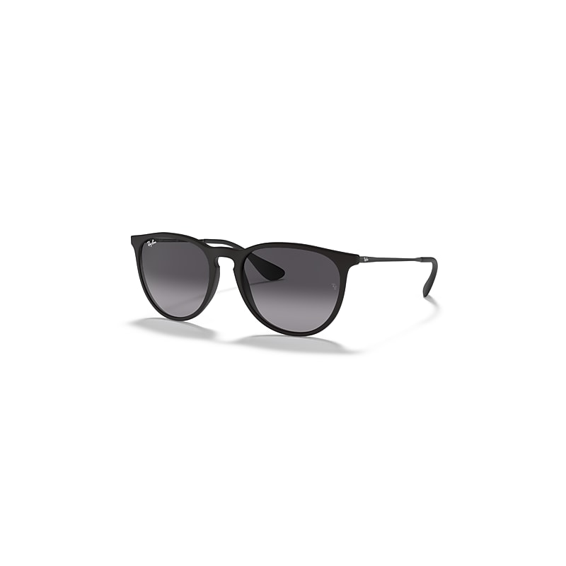 Ray-Ban Erika Classic RB 4171 - Panto Sunglasses - Black - Grey Lenses - Image 19