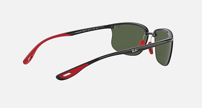 RB4322M SCUDERIA FERRARI COLLECTION Sunglasses in Black and Green