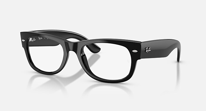 MEGA WAYFARER II OPTICS Eyeglasses with Black and Clear (52-21