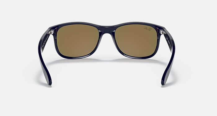 ANDY Sunglasses in Blue and Blue Mirror (55-17) - RB4202 | Ray-Ban® US