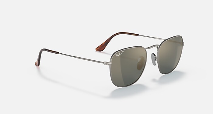 【最終値下げ】Ray-Ban Frank チタニウム 偏光レンズ サングラス レイバン公式ストア】 Ray-Ban® FRANK TITANIUM サングラス