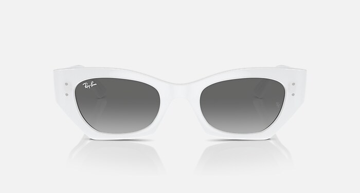 ZENA BIO-BASED Sunglasses in White Snow and Grey (52-22) - RB4430F