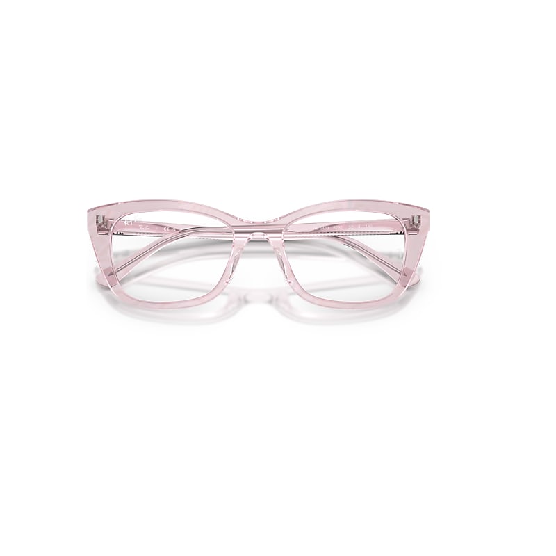 Ray-Ban Rb5433 Optics Change Optical Photo Waves Purple Frame Clear Lenses Polarized 50-19
