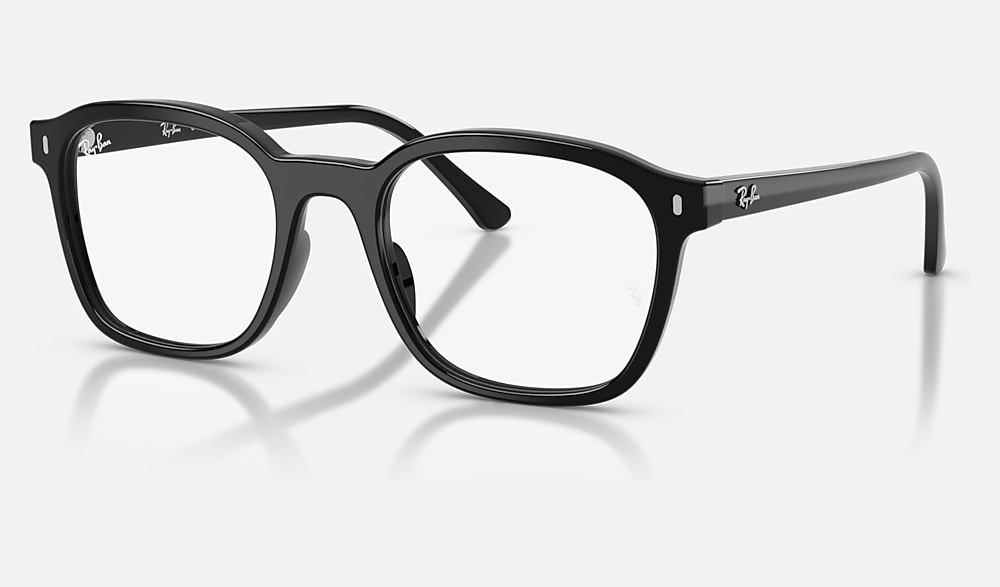 Ray-Ban サングラス ブラック RB5460 OPTICS Eyeglasses with Black and Bio Demo Lens (52-20