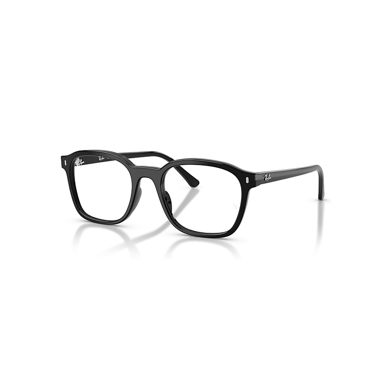 Ray - Ban Unisex Black Ray - Ban Rx5460 2000 Optical Frames Acetate Squared Normal - Image 2