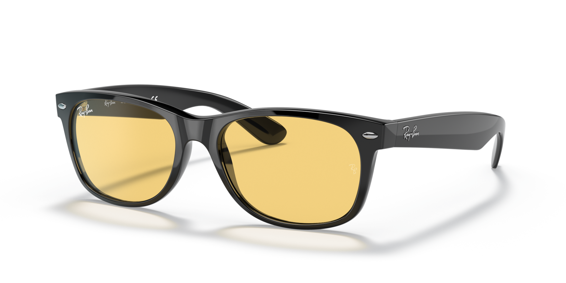 NEW WAYFARER CLASSIC Sunglasses in Black and Yellow Classic
