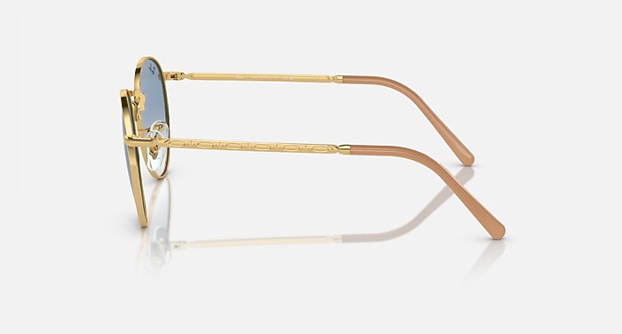 NEW ROUND Sunglasses in Arista Gold and Blue - RB3637 | Ray-Ban® GB