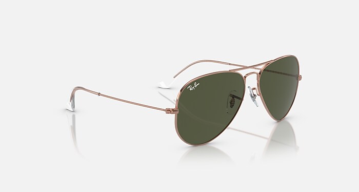 レイバン公式ストア】 Ray-Ban® AVIATOR ROSE GOLD サングラス