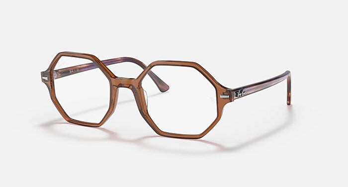 BRITT OPTICS Polarized Eyeglasses with Transparent Brown and Clear