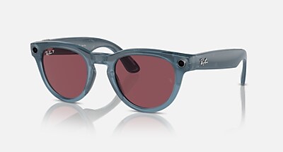 RAY-BAN META (GEN 1) HEADLINER Polarized AI Glasses in Jeans and