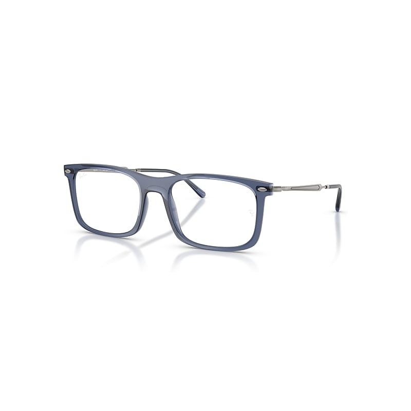 Ray-Ban Eyeglasses   Optics - Gunmetal Frame Clear Lenses Polarized 54-19, RB7260