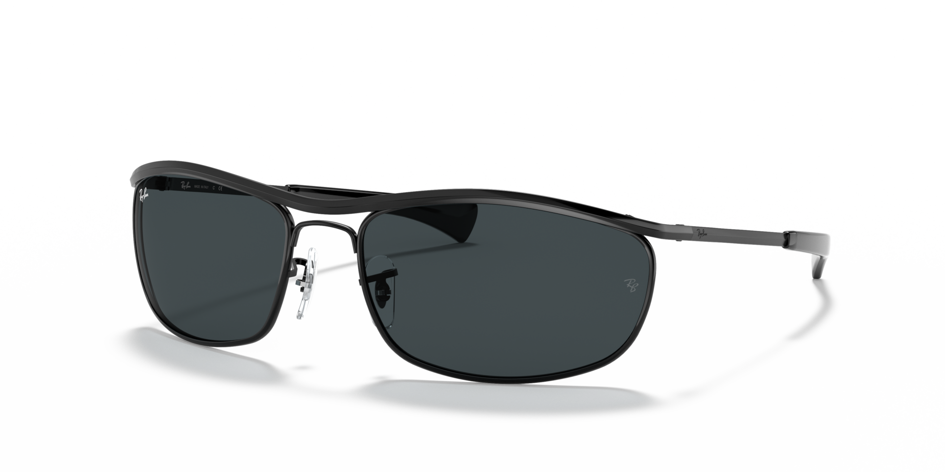 OLYMPIAN I DELUXE Sunglasses in Black and Blue - RB3119M | Ray-Ban® US