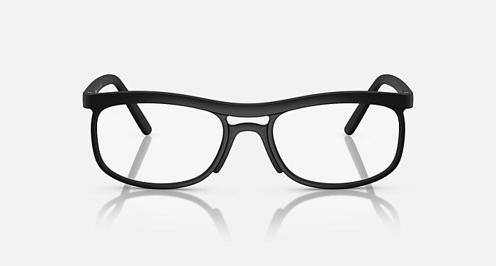 Ray-Ban サングラス ブラック RB7254 OPTICS LITEFORCE Eyeglasses with Sand Black and Clear (56