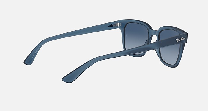 RB4323 Sunglasses in Transparent Dark Blue and Azure/Blue Gradient