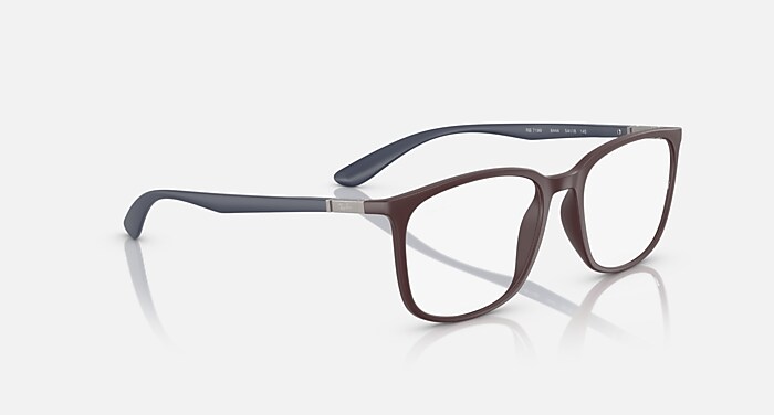 RB7199 OPTICS LITEFORCE Eyeglasses with Matte Dark Violet and