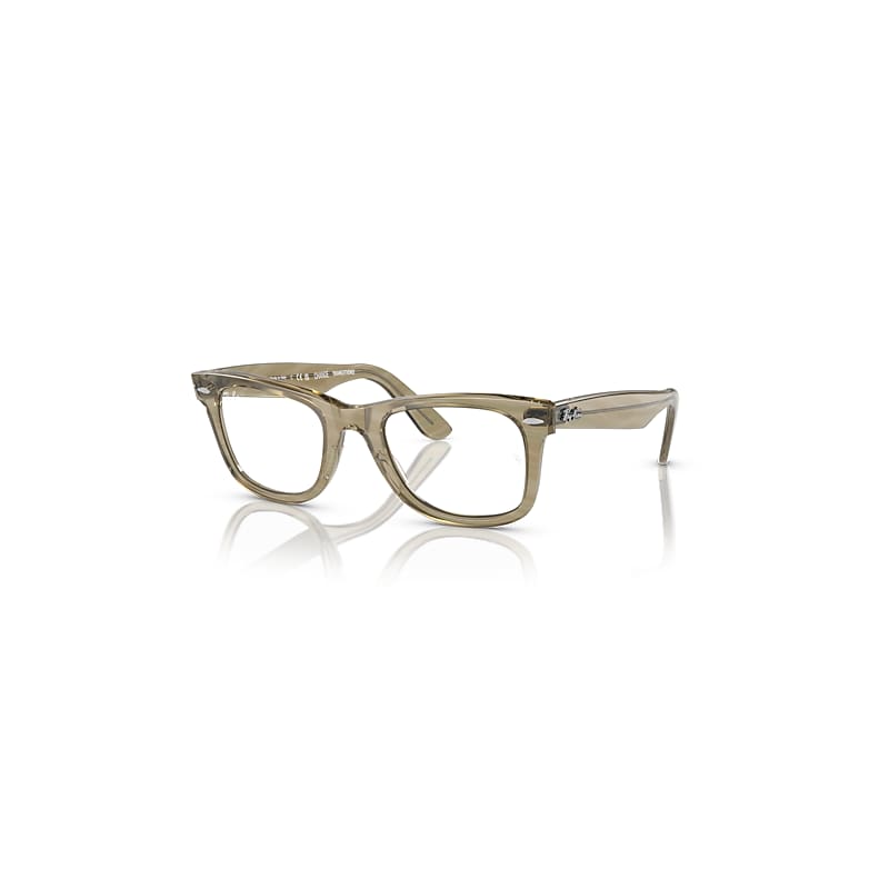 Ray-Ban Sunglasses  Original Wayfarer Change Transitions® - Photo Striped Grey Frame Clear Lenses 50-22, RB2140