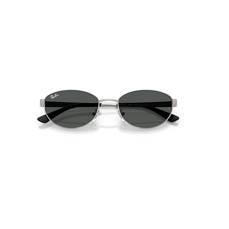 Ray-Ban RB3774D Asian Fit 003/87 Men's Sunglasses Silver Size 55