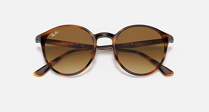 RB4336 Sunglasses in Tortoise and Light Brown Gradient - RB4336
