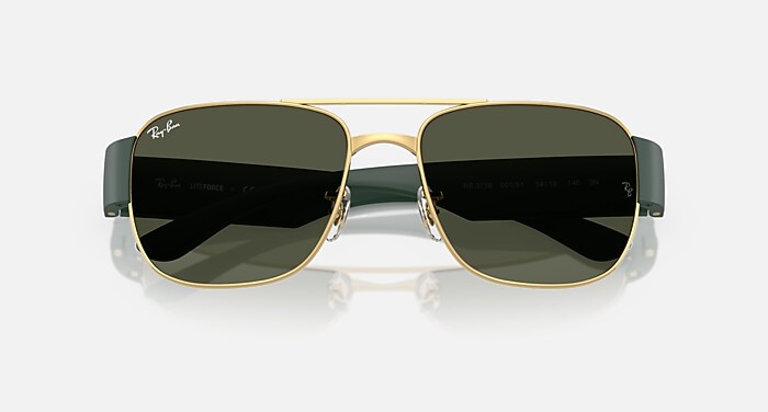 RB3756 Sunglasses in Gold and Green (59-18) - RB3756 | Ray-Ban® US