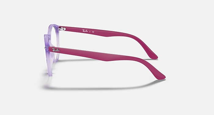 RB1594 OPTICS KIDS Polarized Eyeglasses with Transparent Violet