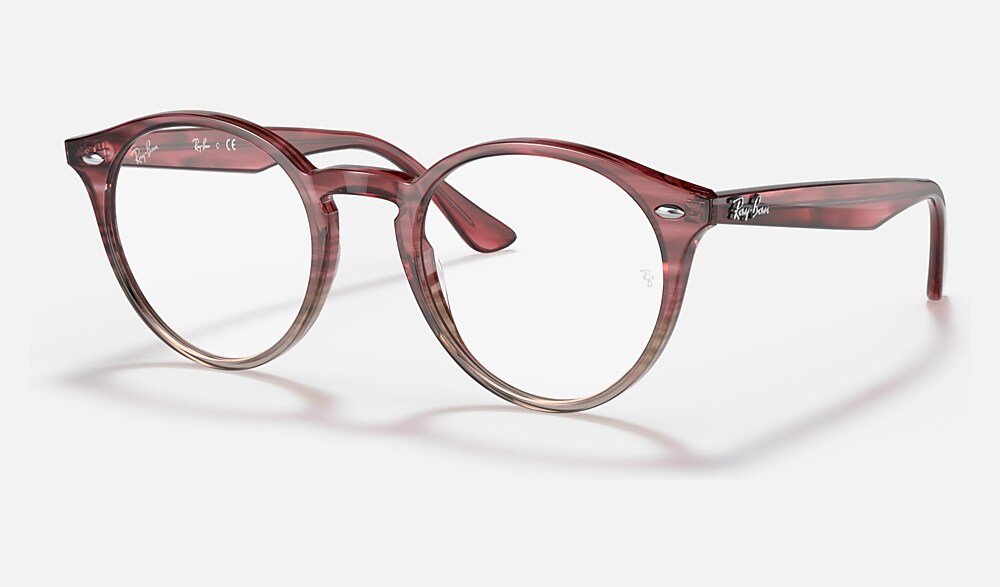 Ray-Ban RB 2180-VF ブラックメガネ 度なし ケース付き Ray-Ban RB 2180-VF