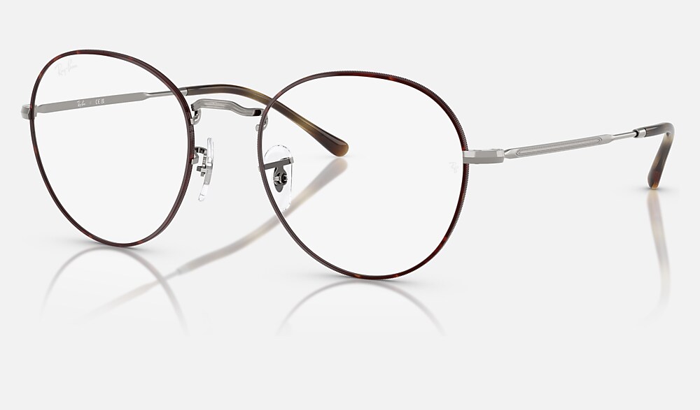 レイバン公式ストア】 Ray-Ban® DAVID OPTICS メガネ | ガンメタル上に