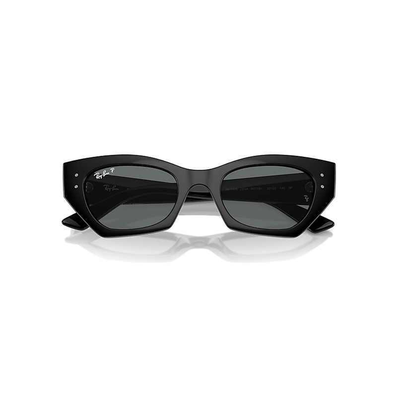 ZENA BIO-BASED Polarized Sunglasses in Black and Dark Grey