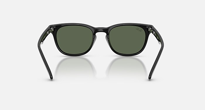 未使用級✨️Ray-Ban レイバン サングラス RB4140 ブラック 偏光 RB4140 Sunglasses in Black and Green Polarized - RB4140 | Ray-Ban