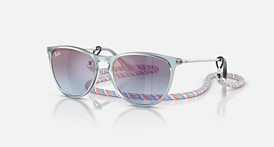 ERIKA KIDS SUMMER CAPSULE Sunglasses in Transparent Blue and Blue
