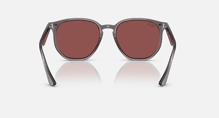 RB4306 Sunglasses in Opal Grey and Dark Violet (54-19) - RB4306