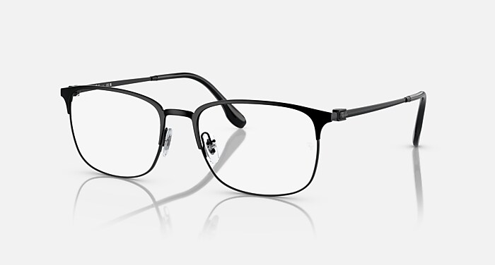 RB6494 OPTICS Eyeglasses with Black and Clear (54-18) - RB6494