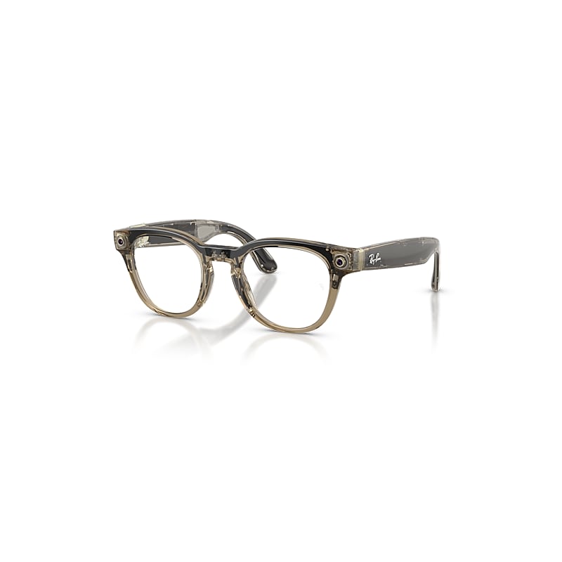 Ray-Ban Meta Optics (Gen 2) Light Brown Frame Demo Lens Prescription Ai Glasses, RW7002