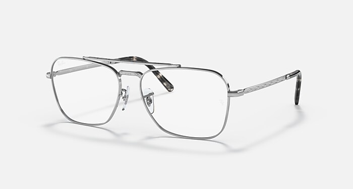 NEW CARAVAN OPTICS ポラライズド（偏光） メガネ シルバー と クリア