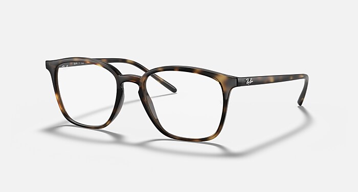 レイバン公式ストア】 Ray-Ban® RB7185 メガネ | ハバナ フレーム - RB7185
